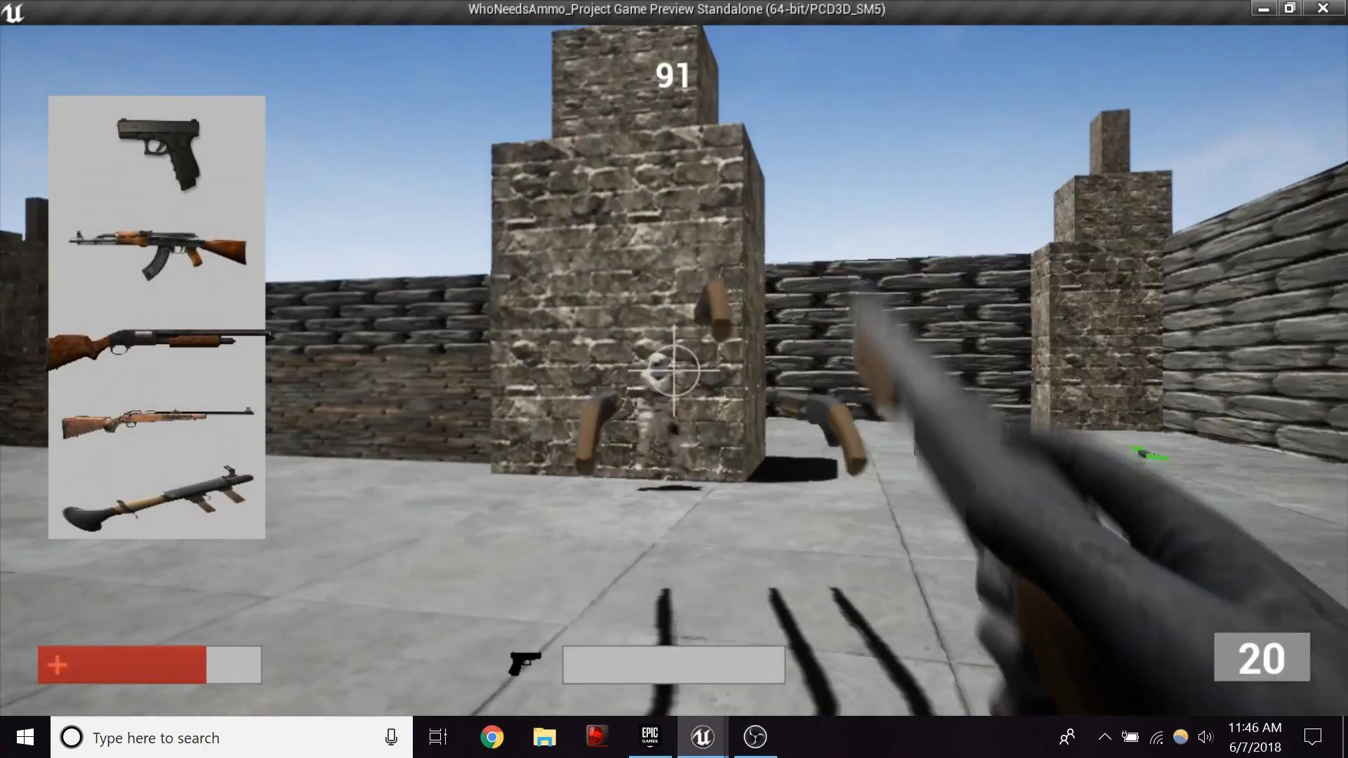 Who Needs Ammo? - A Joke Gone Too Far (itch) - кадр 4