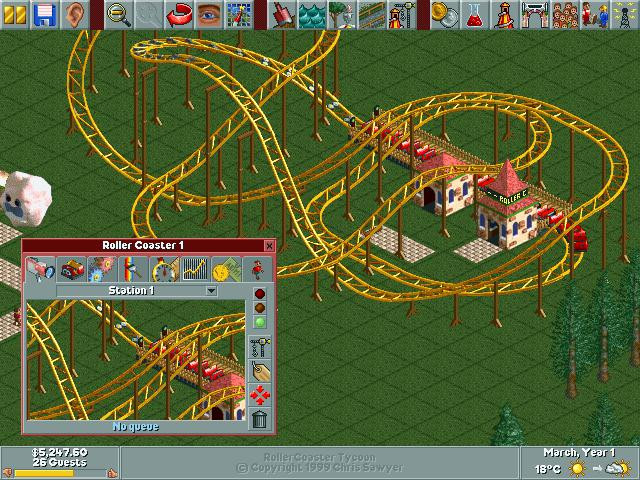 RollerCoaster Tycoon - кадр 10