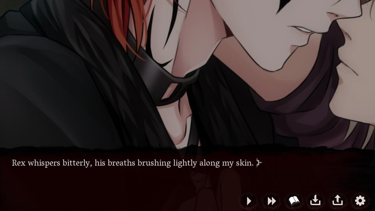 Red Embrace (BL Visual Novel) (itch) - кадр 3