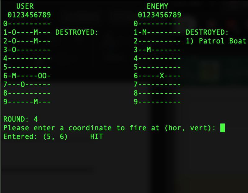 Command Line Battleship (itch) - кадр 1