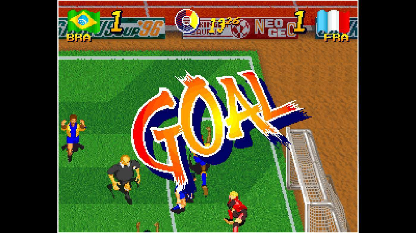 ACA NEOGEO PLEASURE GOAL: 5 ON 5 MINI SOCCER - кадр 2