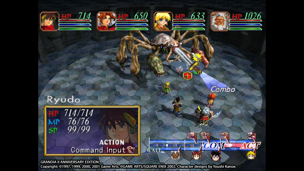 Grandia II Anniversary Edition - кадр 7
