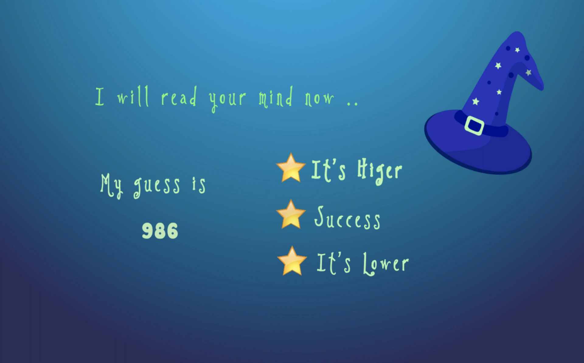 Number Wizard. (itch) - кадр 2