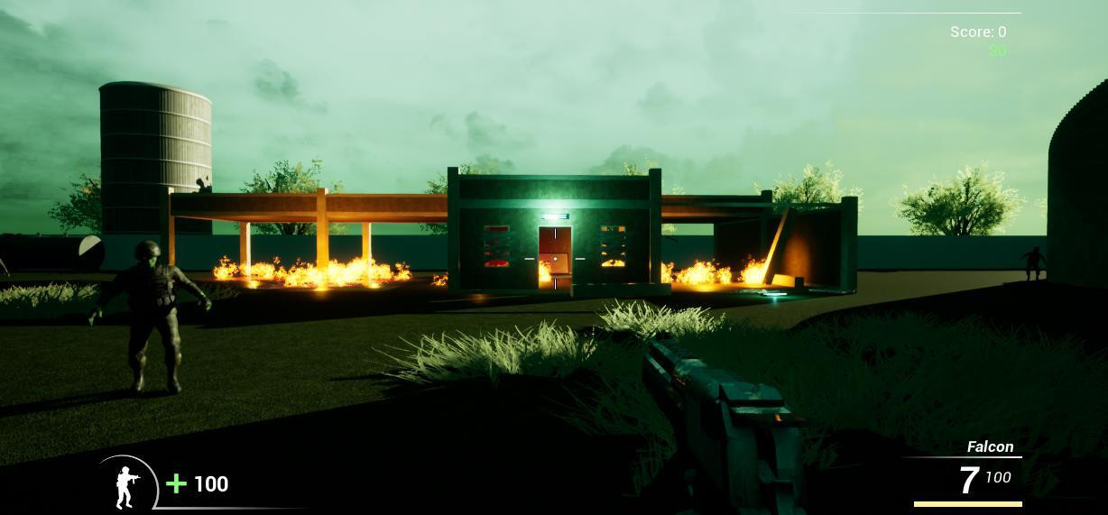 Zombie Shooter (itch) (CitroenGames) - кадр 4