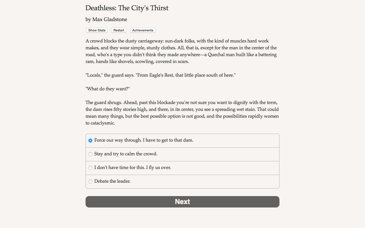 Deathless: The City's Thirst - кадр 5