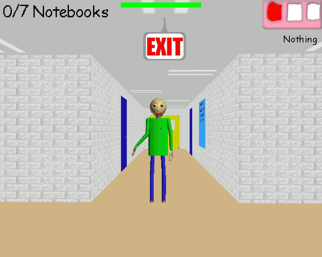 Baldi's Basics Playtime Without (itch) - кадр 4