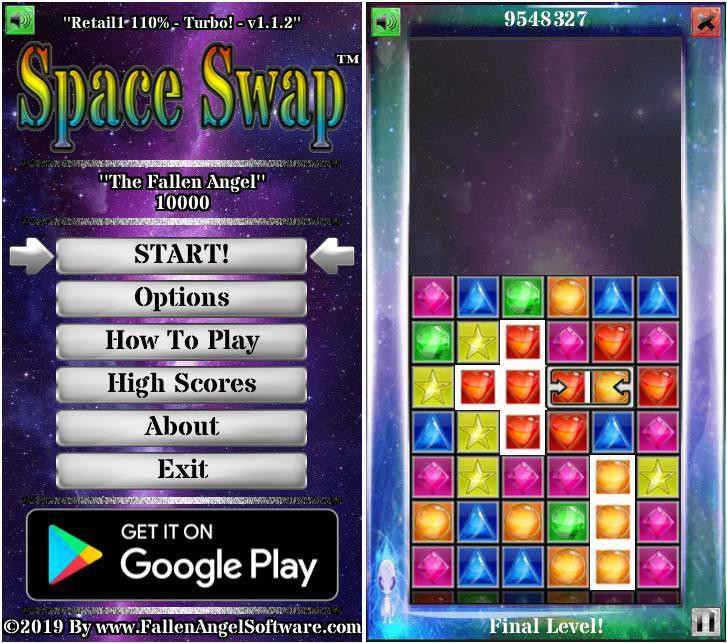 Space Swap 110% (itch) - кадр 1