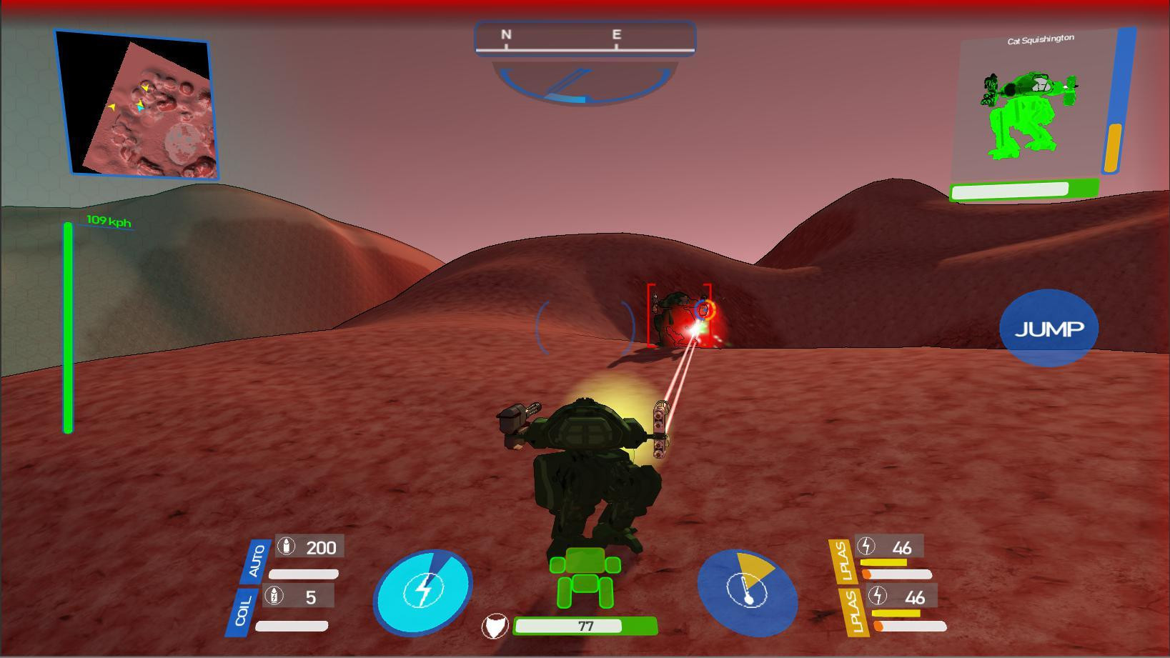 Red Hot Robot Ultrarena (itch) - кадр 3