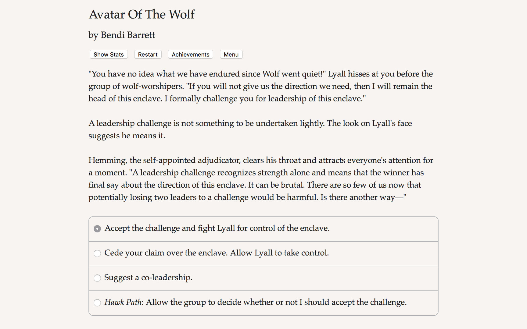 Avatar Of The Wolf - кадр 4