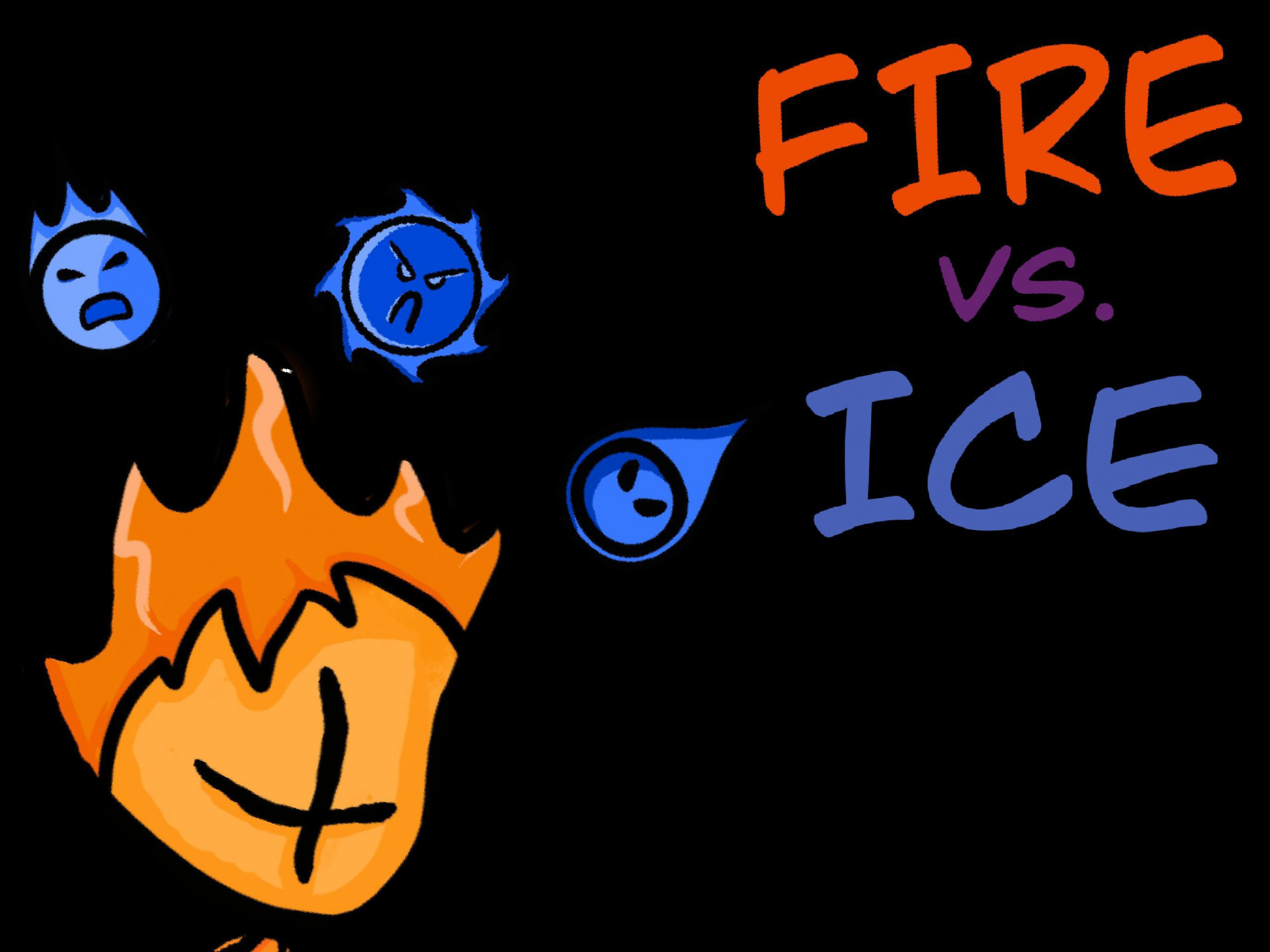 Fire vs. Ice (itch) - кадр 1
