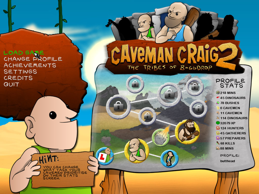 Caveman Craig 2: The Tribes of Boggdrop - кадр 5