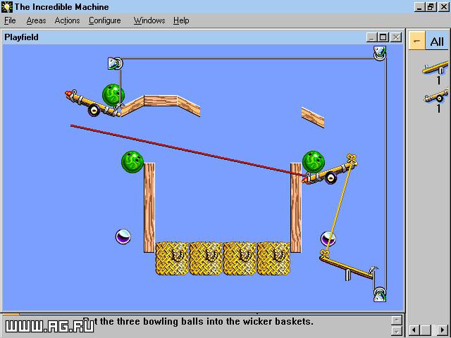 The Incredible Machine Version 3.0 - кадр 7
