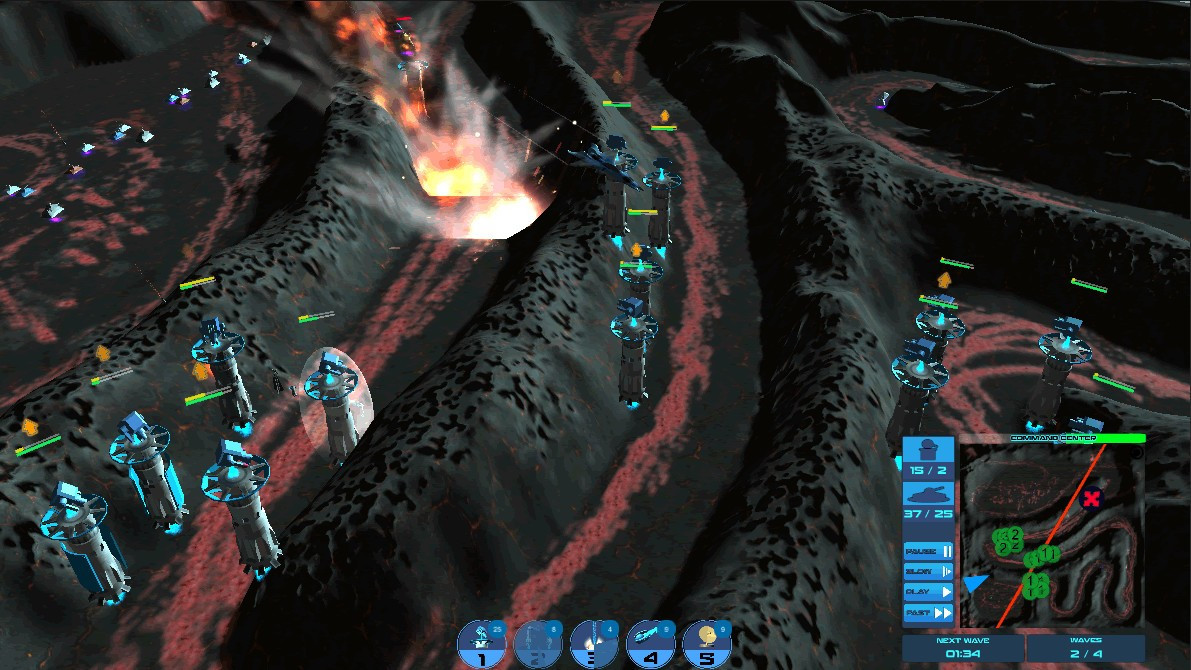 Galactic Tower Defense - кадр 8