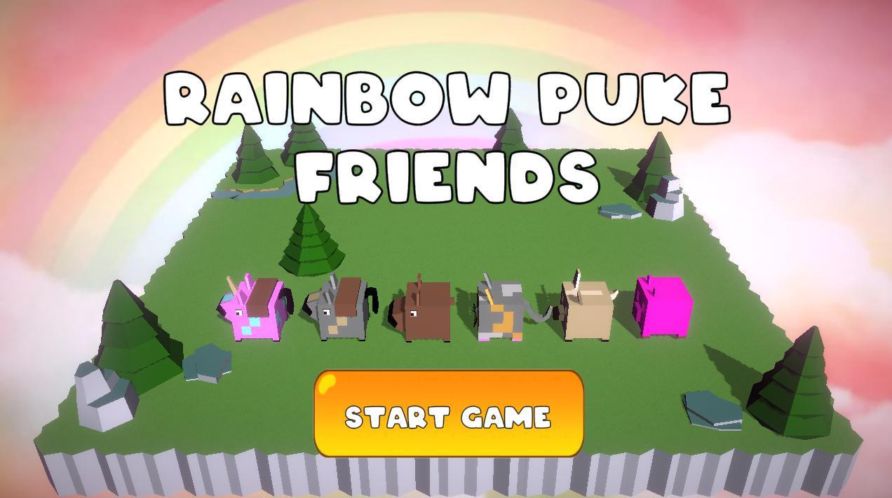 Rainbow Puke Friends (itch) - кадр 1