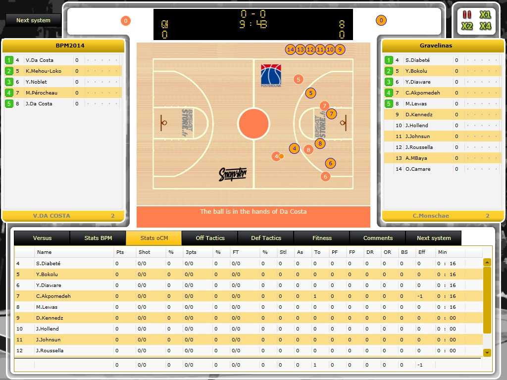 Basketball Pro Management 2014 - кадр 8