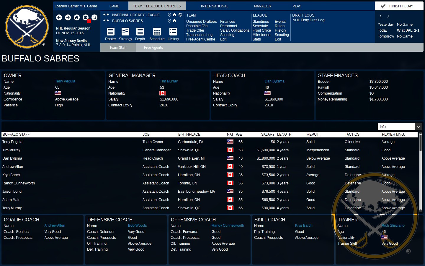 Franchise Hockey Manager 3 - кадр 10