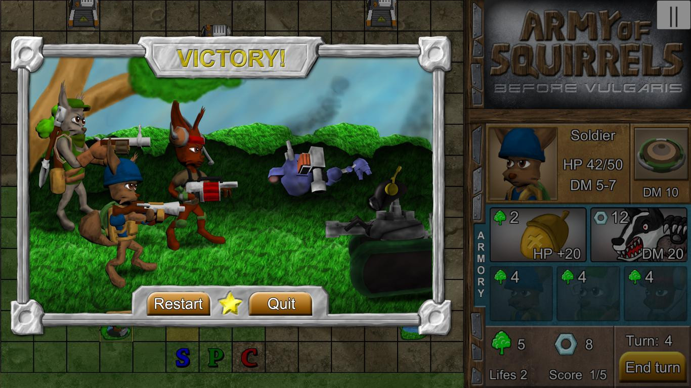 Army of squirrels (itch) - кадр 4