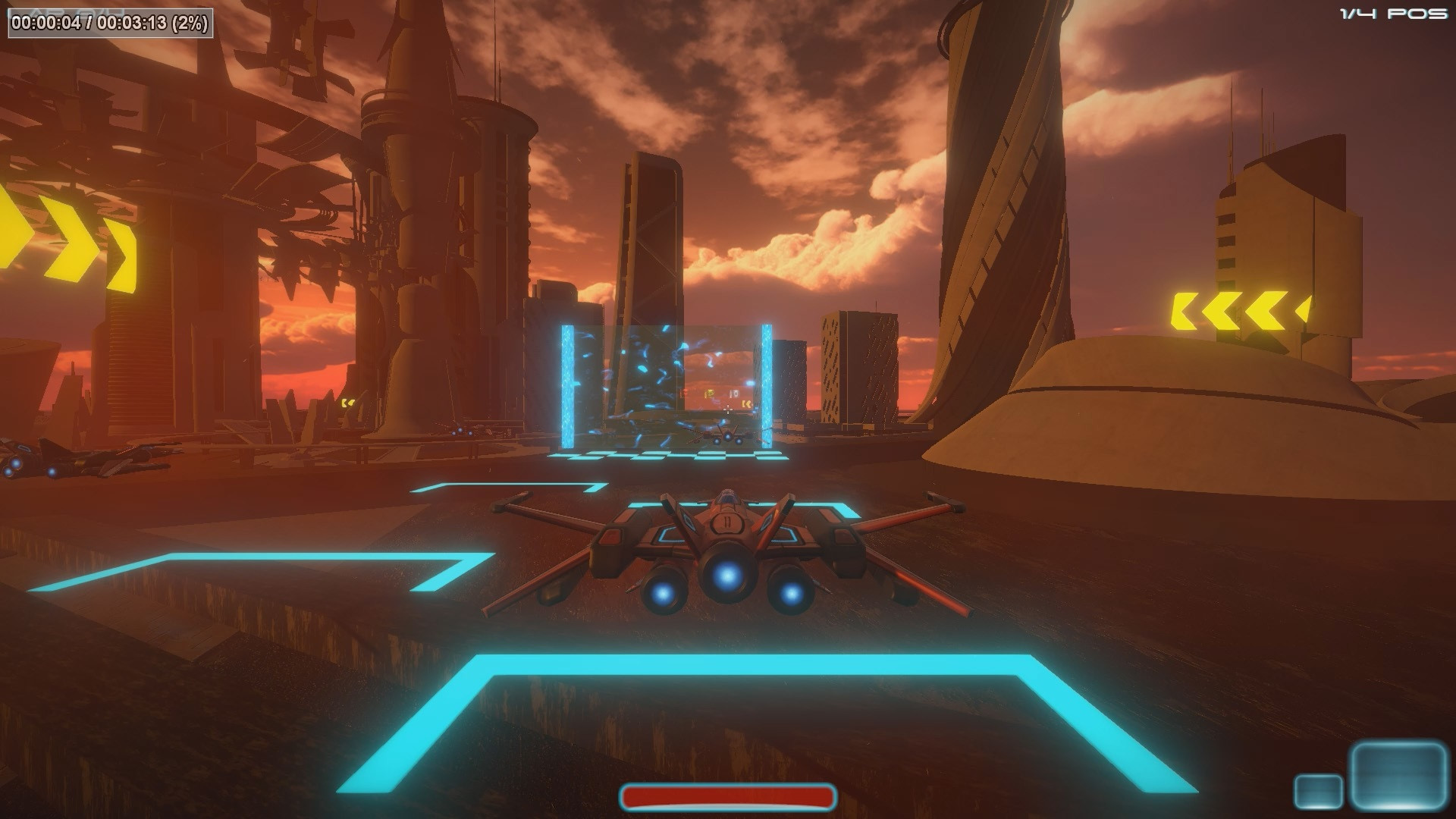 NeonWings - Air Race (itch) - кадр 4