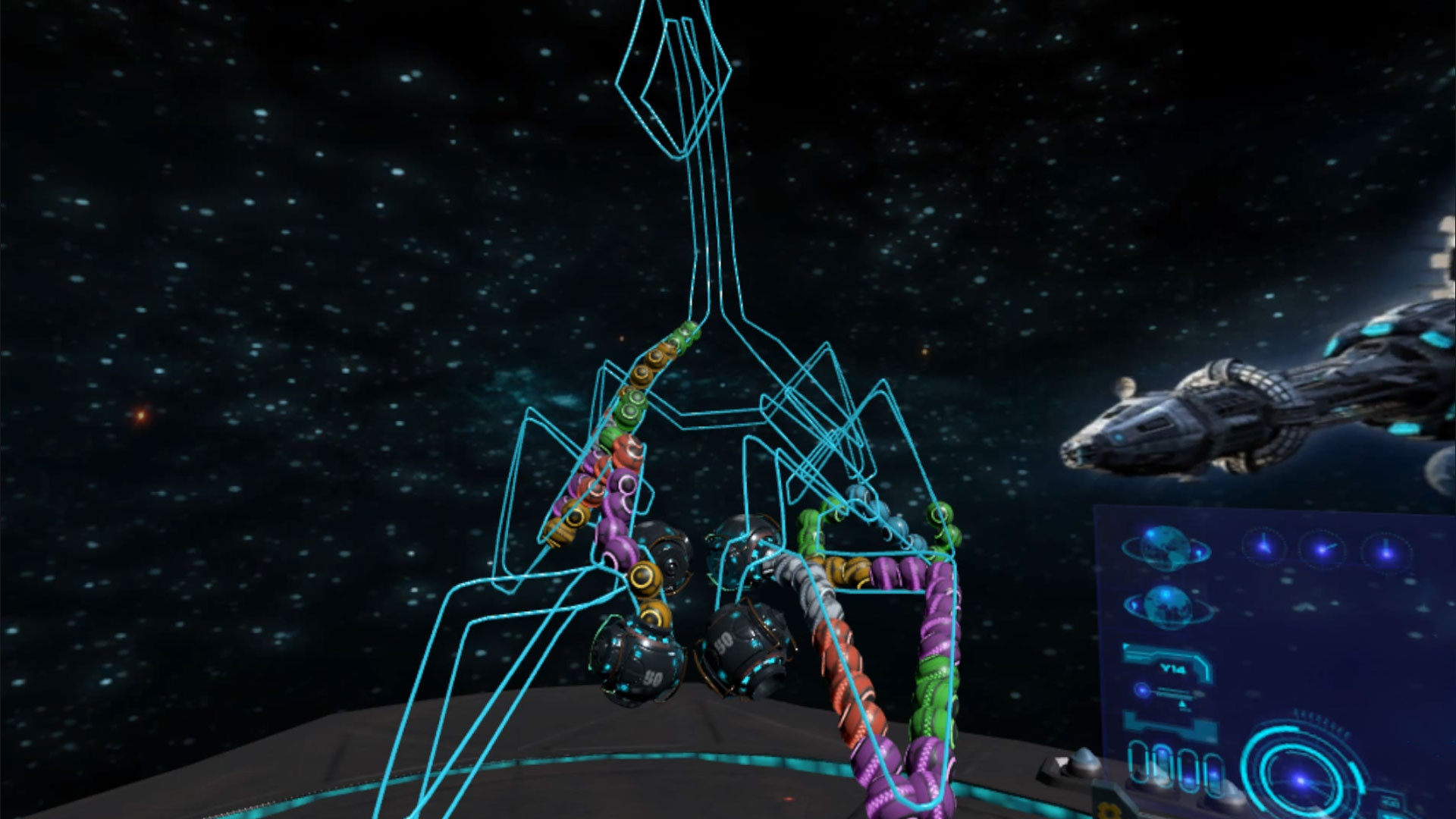 Cosmos Crash VR - кадр 12