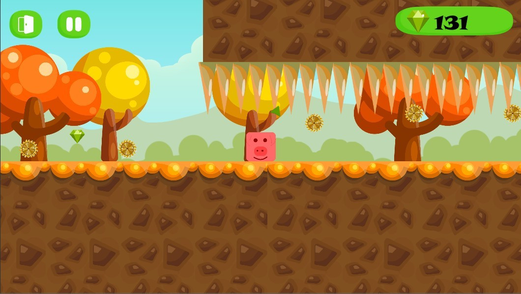 BoxLand Adventure - adventure 2d game 2017 (itch) - кадр 5