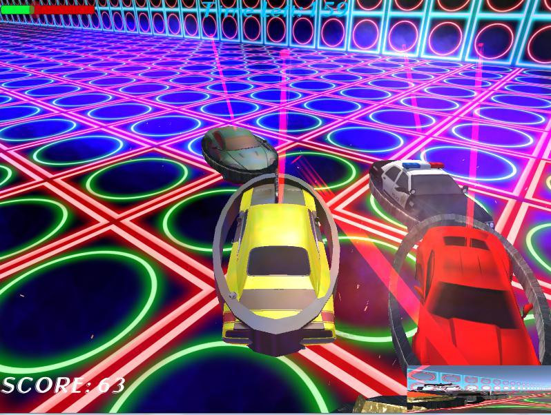 Neon Bumpercars (itch) - кадр 2