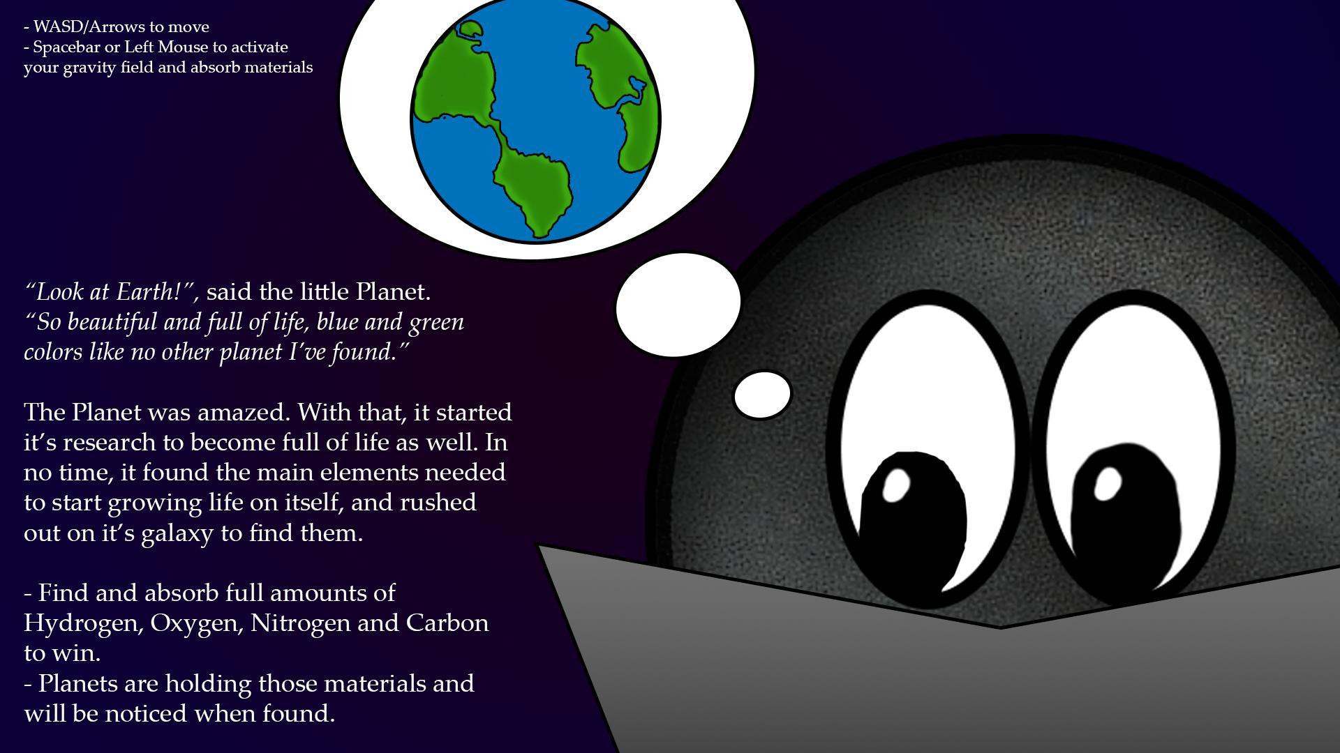 I wanna be like Earth! (itch) - кадр 1