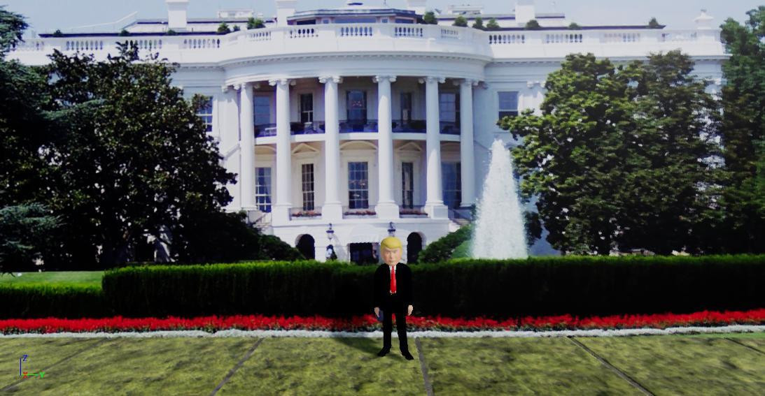 DabbyTrump VR (itch) - кадр 4