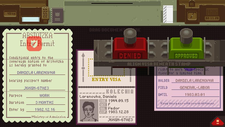 Papers, Please - кадр 12
