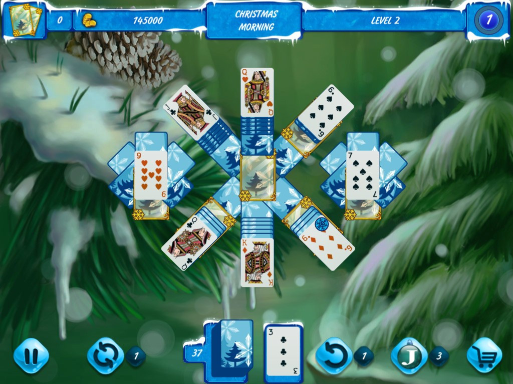 Solitaire Jack Frost Winter Adventures - кадр 4