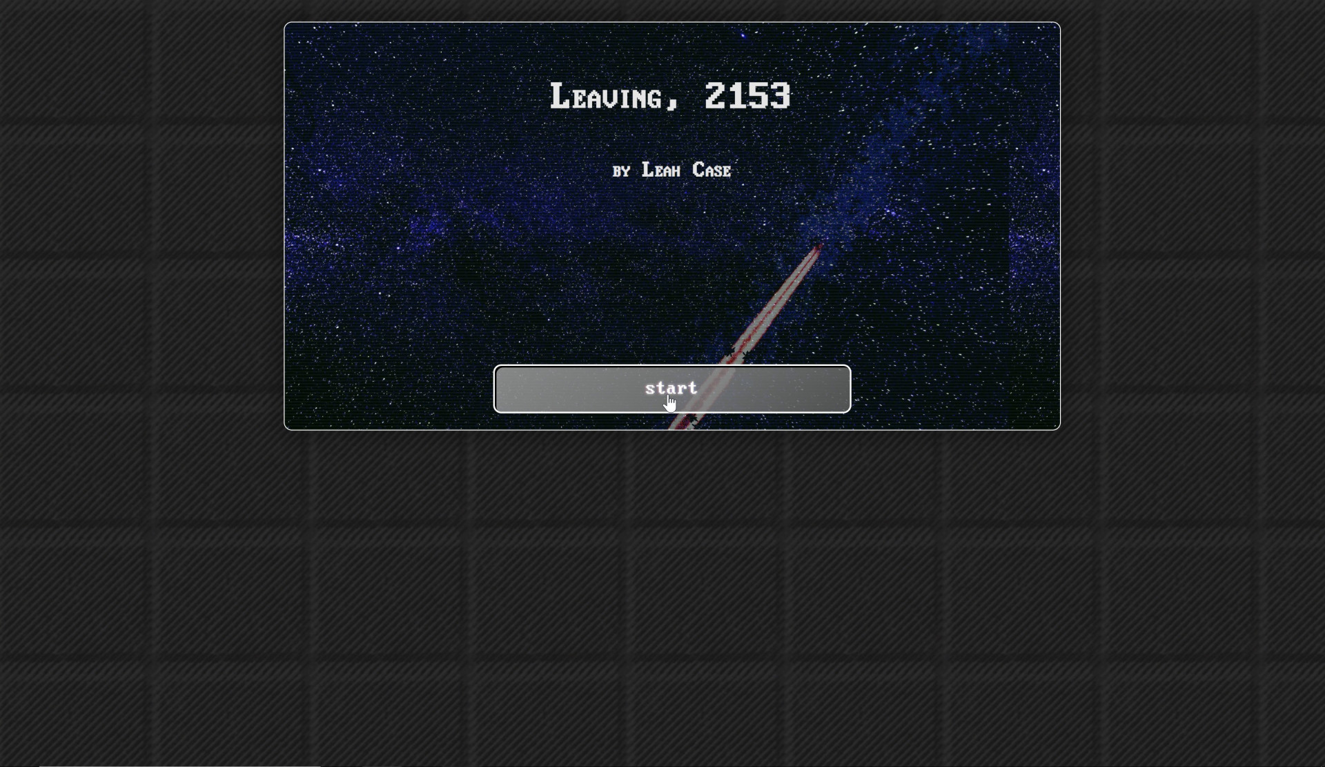 Leaving, 2153 (itch) - кадр 2
