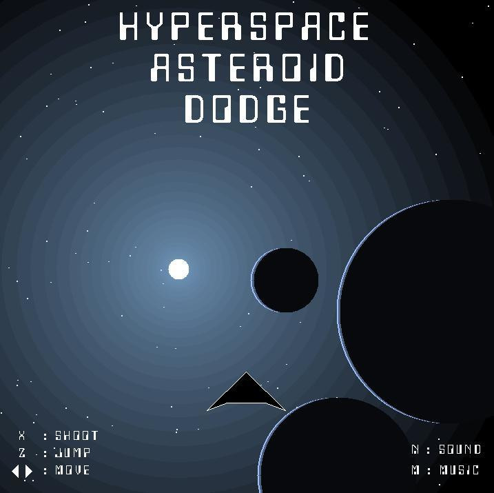 Hyperspace Asteroid Dodge (itch) - кадр 2