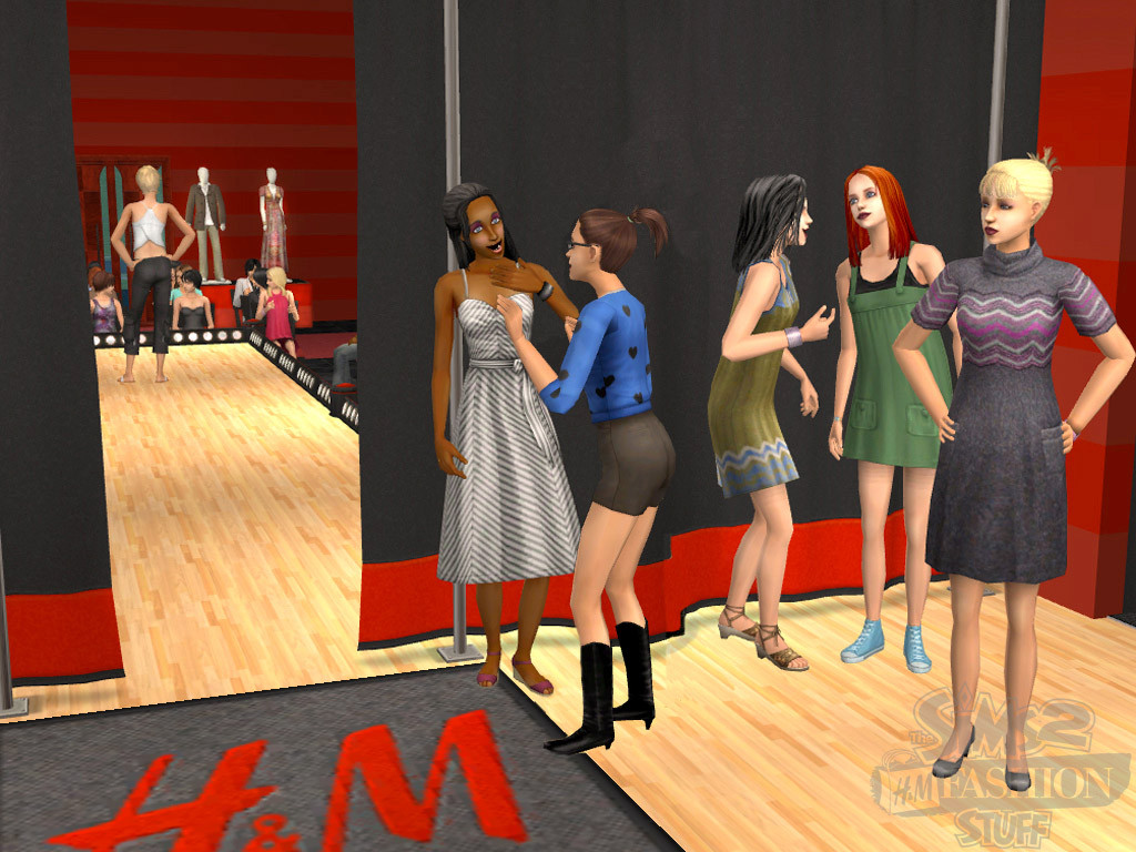 The Sims 2 H&M Fashion Stuff - кадр 3
