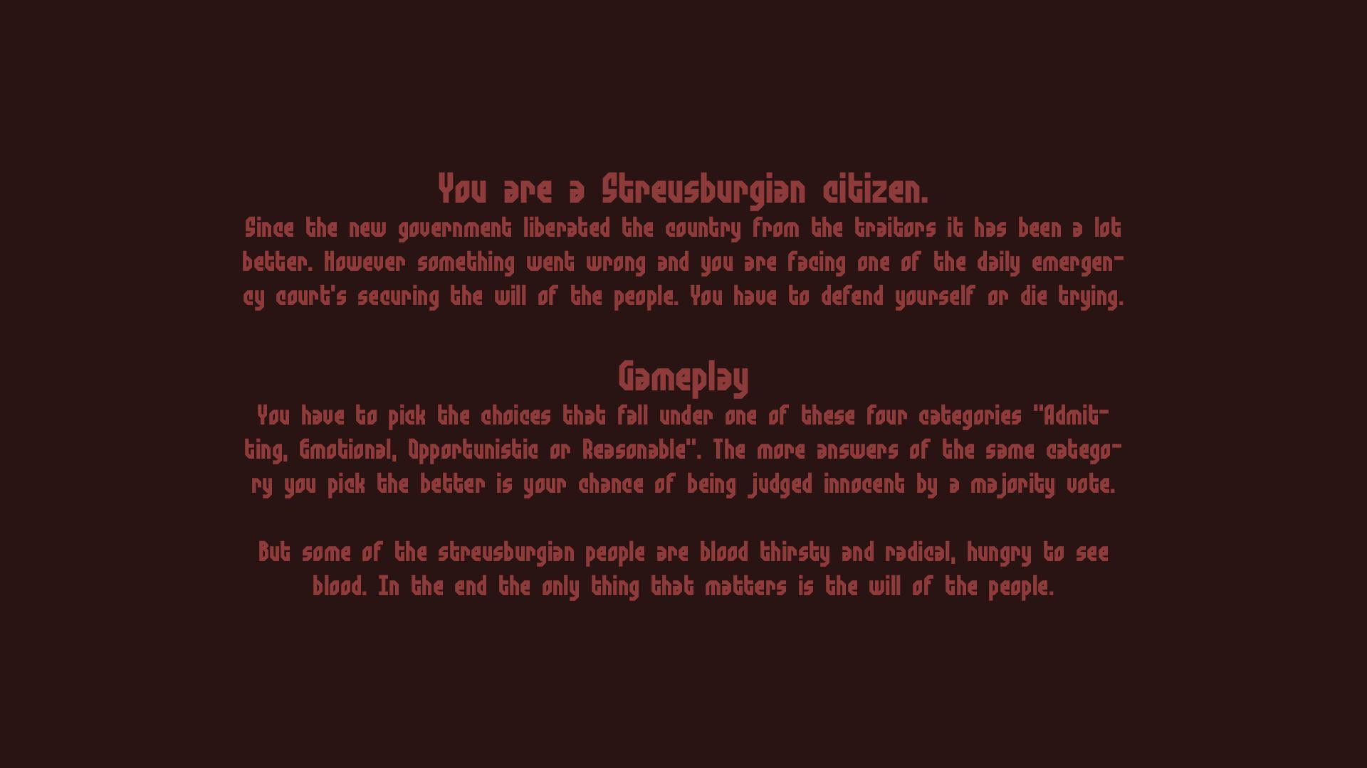 The Will of the People (itch) - кадр 3