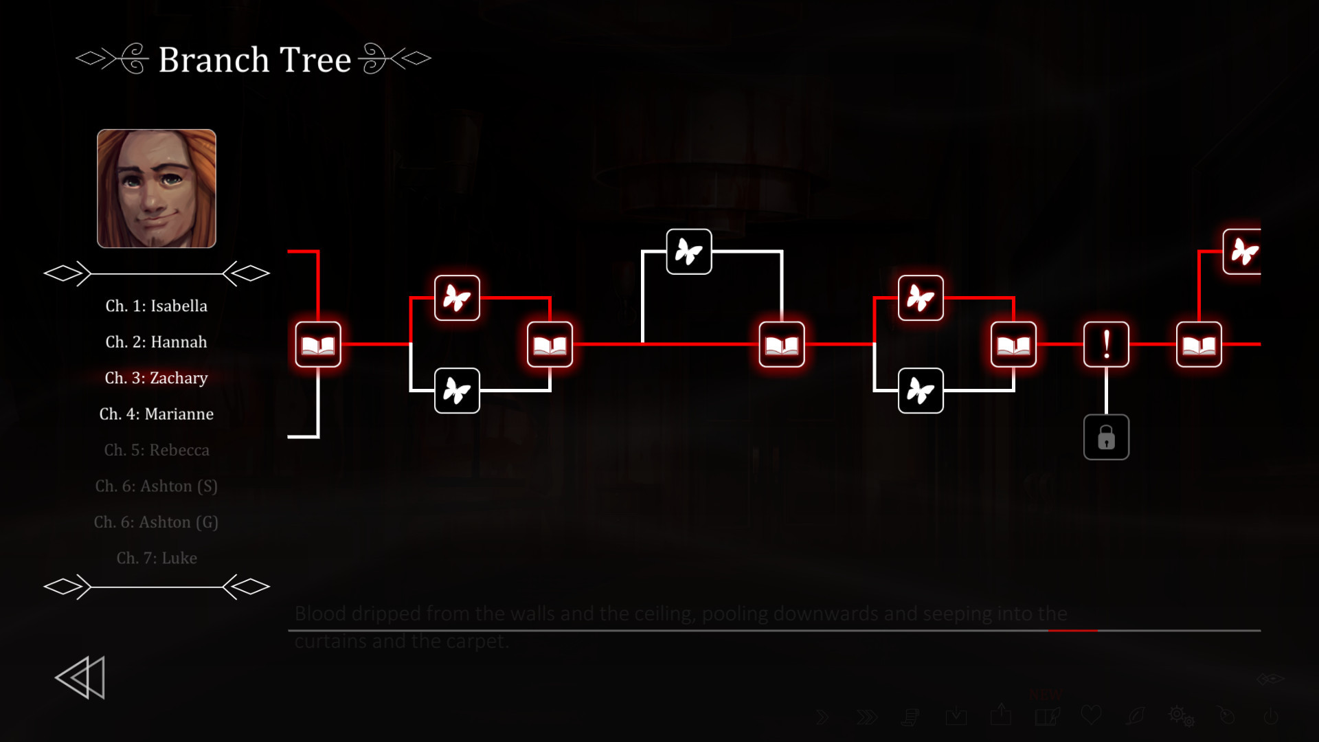 The Letter - Horror Visual Novel - кадр 9