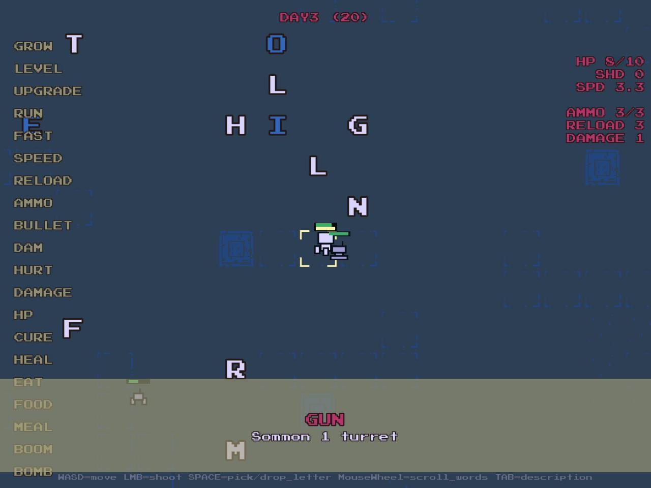 Code: NOTHING (itch) - кадр 1