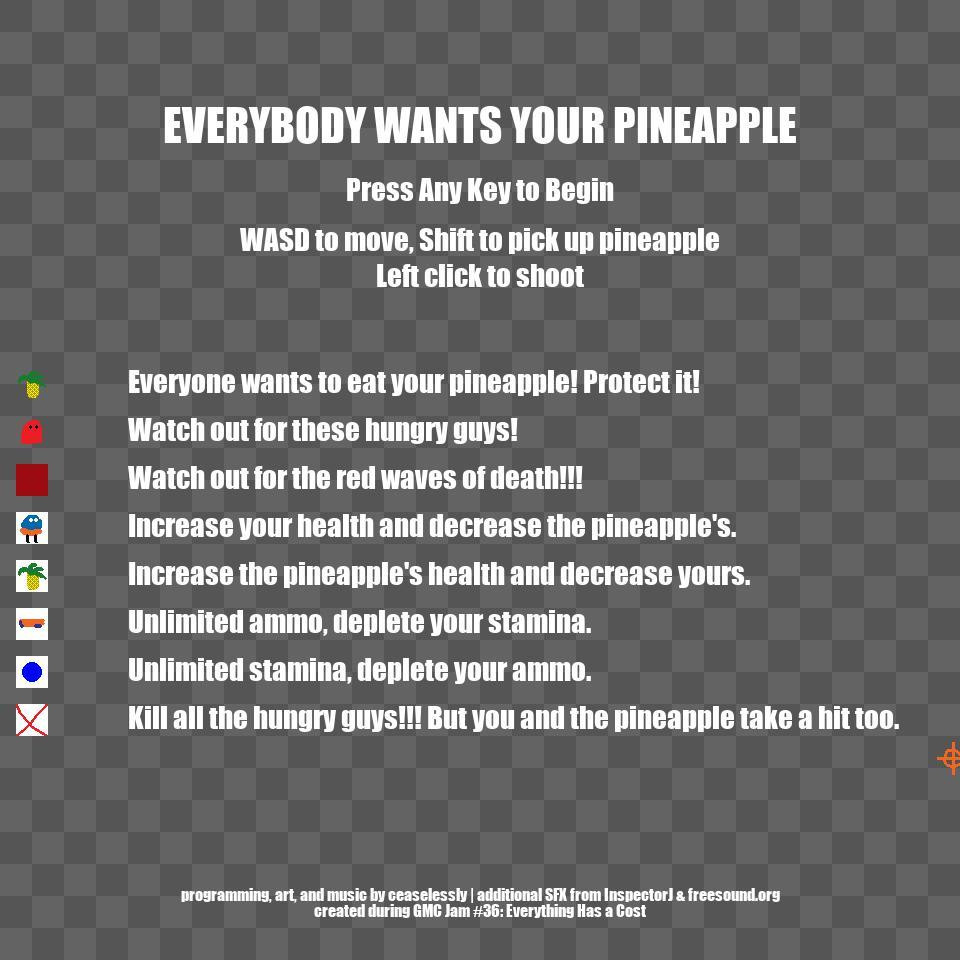 Everybody Wants Your Pineapple (itch) - кадр 1