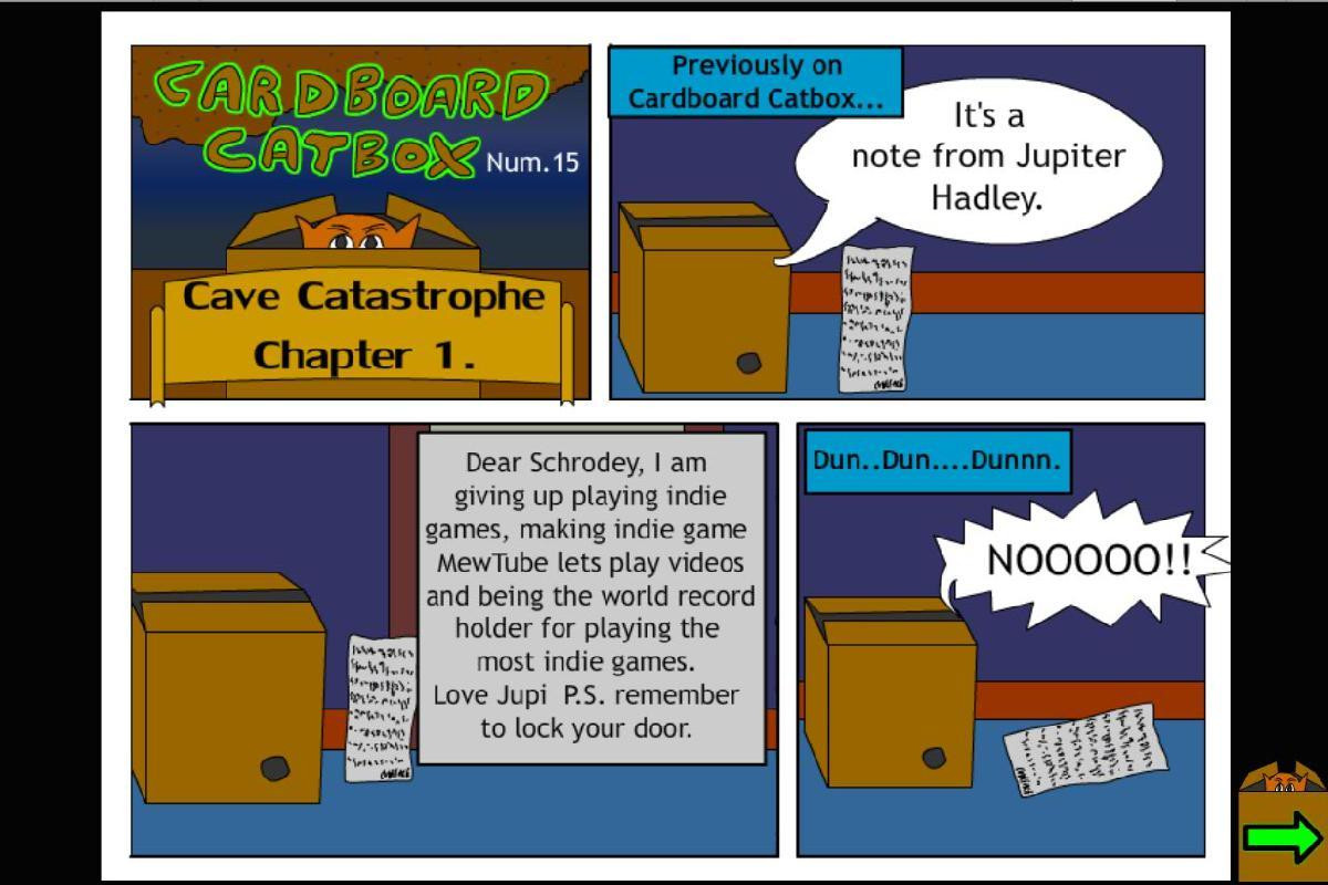 Cardboard Catbox Cave Catastrophe (itch) - кадр 4