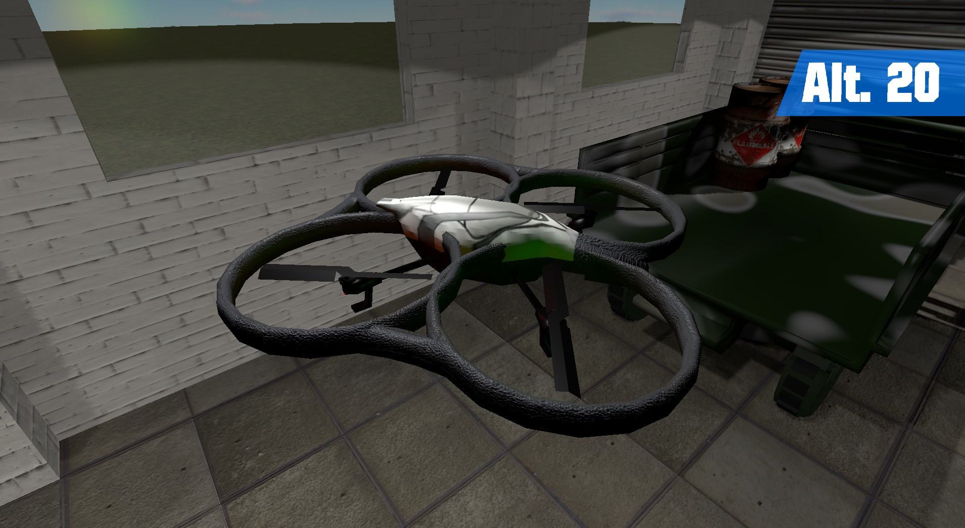 AR Drone Simulator (itch) - кадр 5