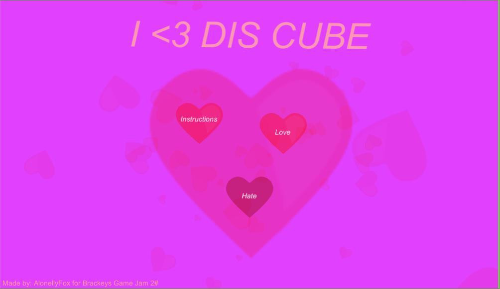 I LUV DIS CUBE (itch, AlonellyFox) - кадр 2