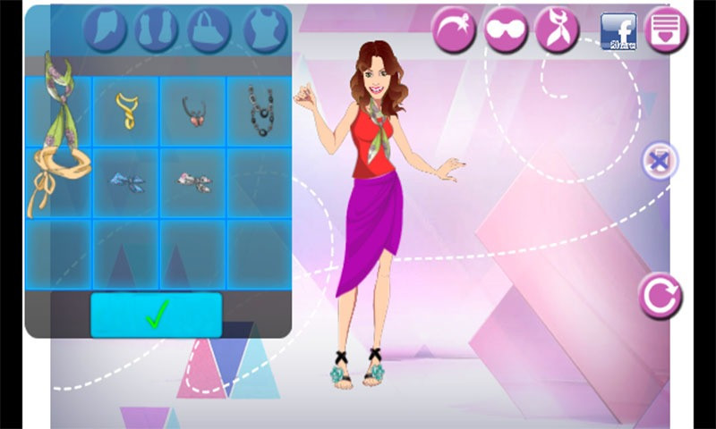 Violetta Dress up Games (itch) - кадр 3