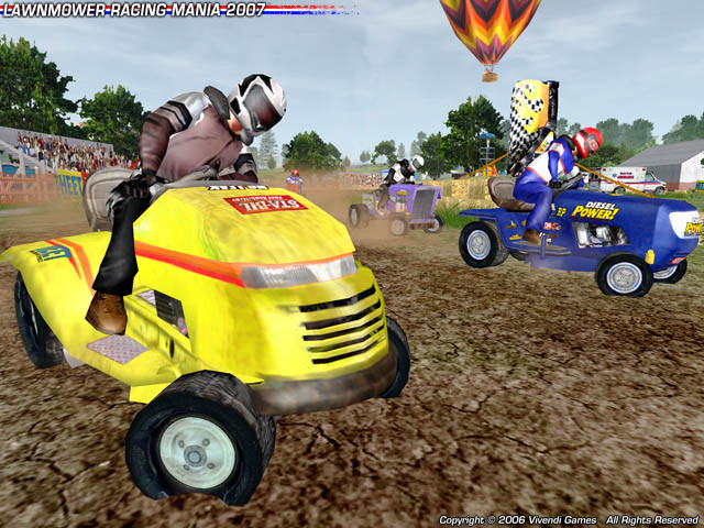 Lawnmower Racing Mania 2007 - кадр 8