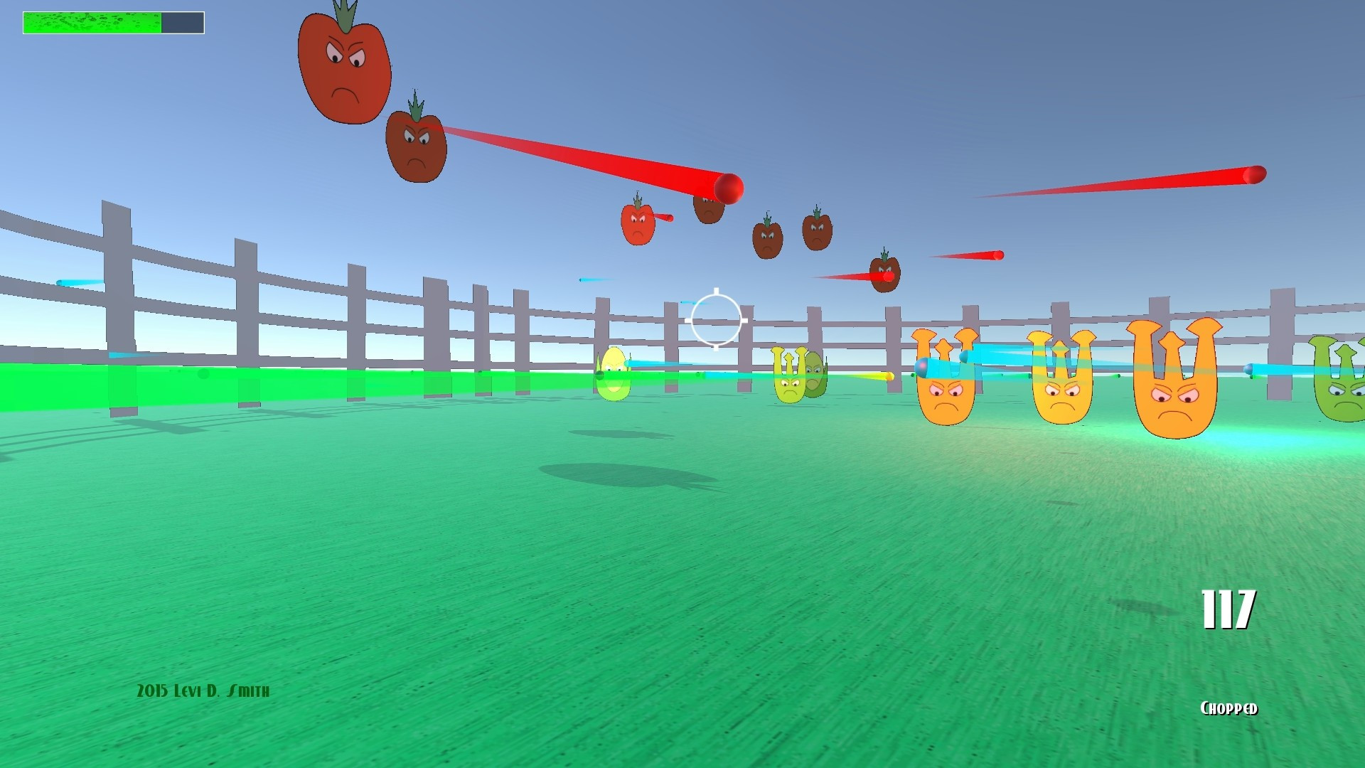 Mutant Veggie Arena (itch) - кадр 4