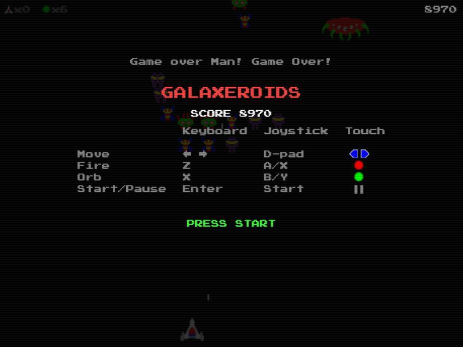 Galaxeroids (itch) - кадр 2