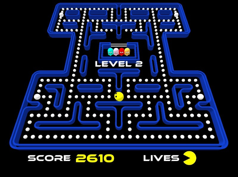 Pacman 3D (itch) - кадр 4