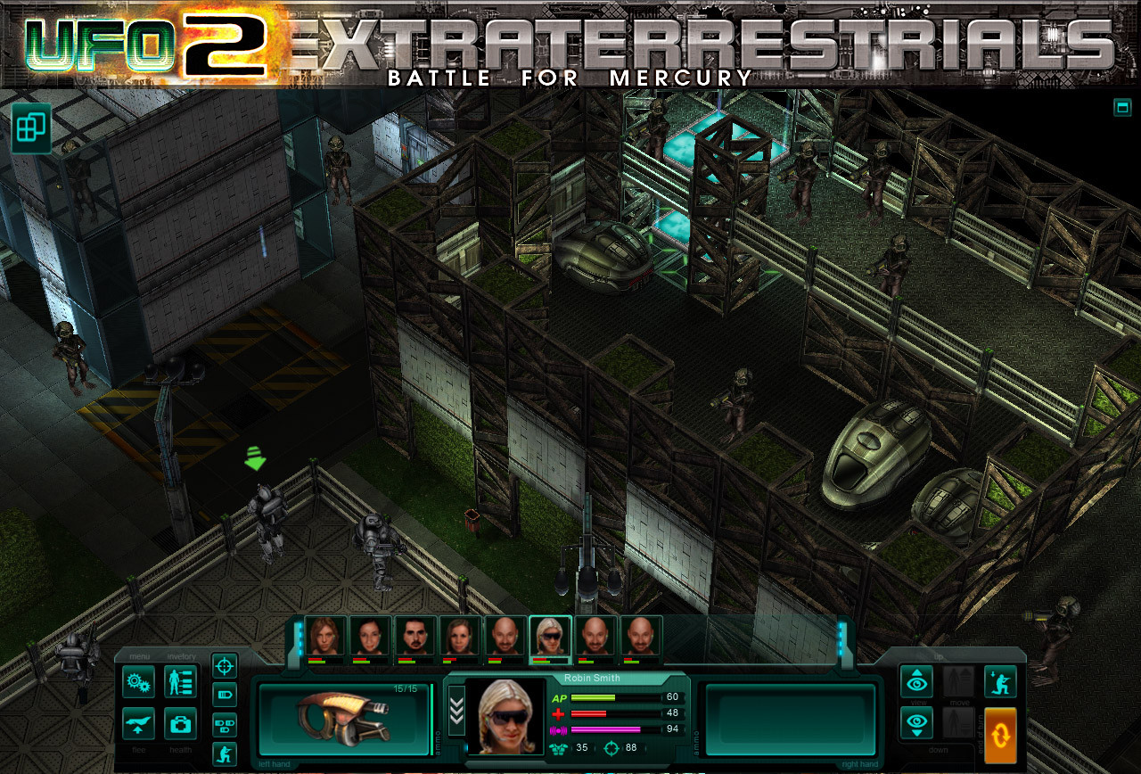 UFO2Extraterrestrials: Battle for Mercury - кадр 5