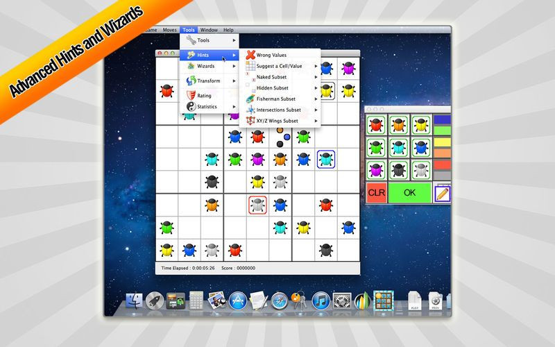 Sudoku (Mac, Mastersoft Ltd) - кадр 4