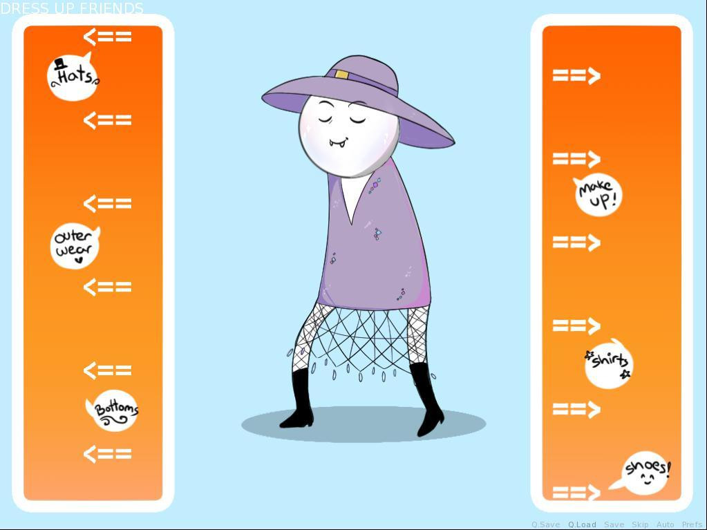 MSPAReader: Dress Up Friends! (itch) - кадр 3