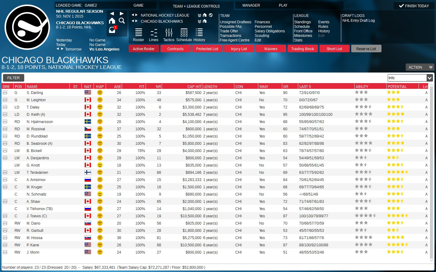 Franchise Hockey Manager 2 - кадр 8