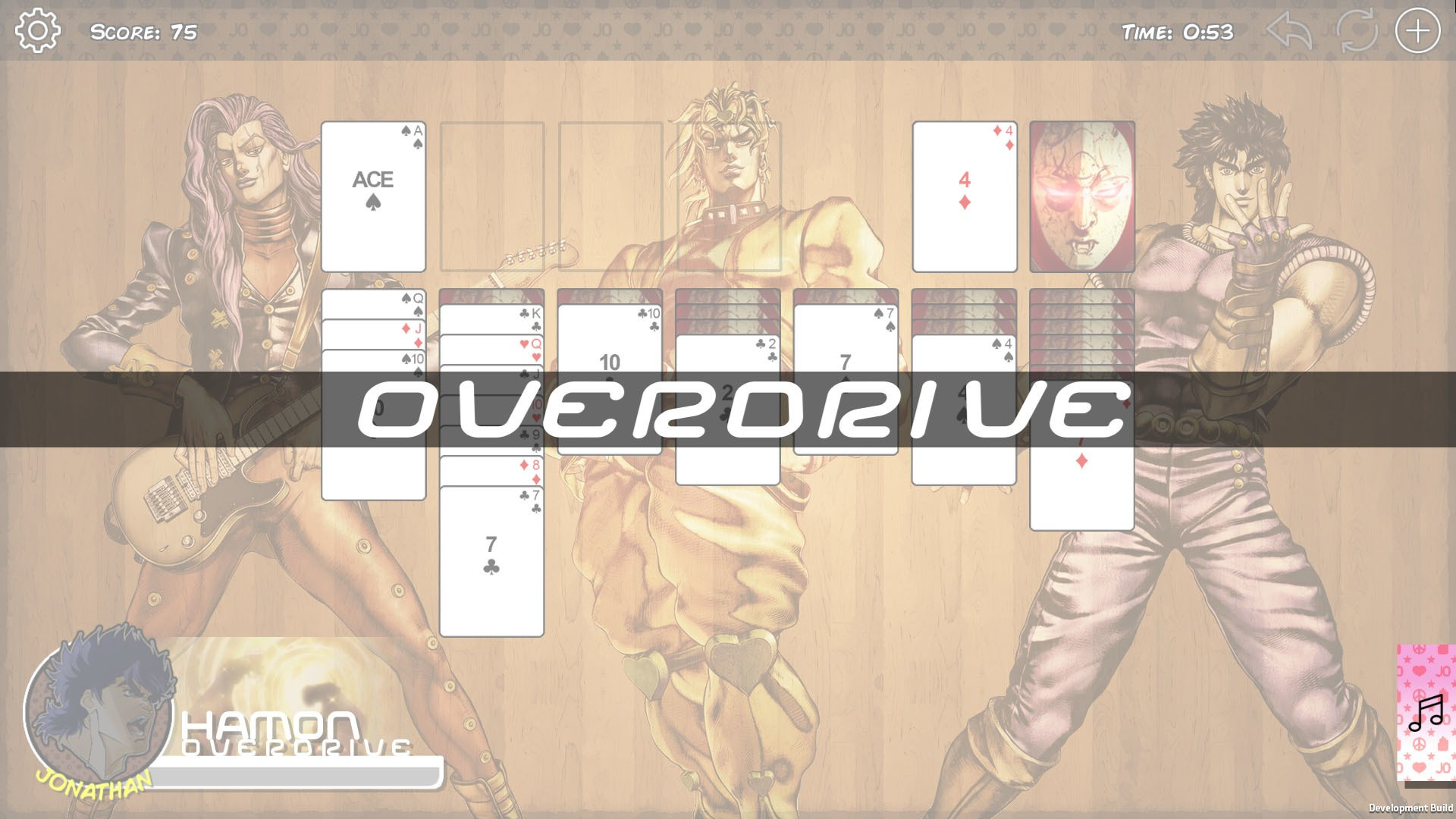 JoJo's Bizarre Solitaire Collection (itch) - кадр 5