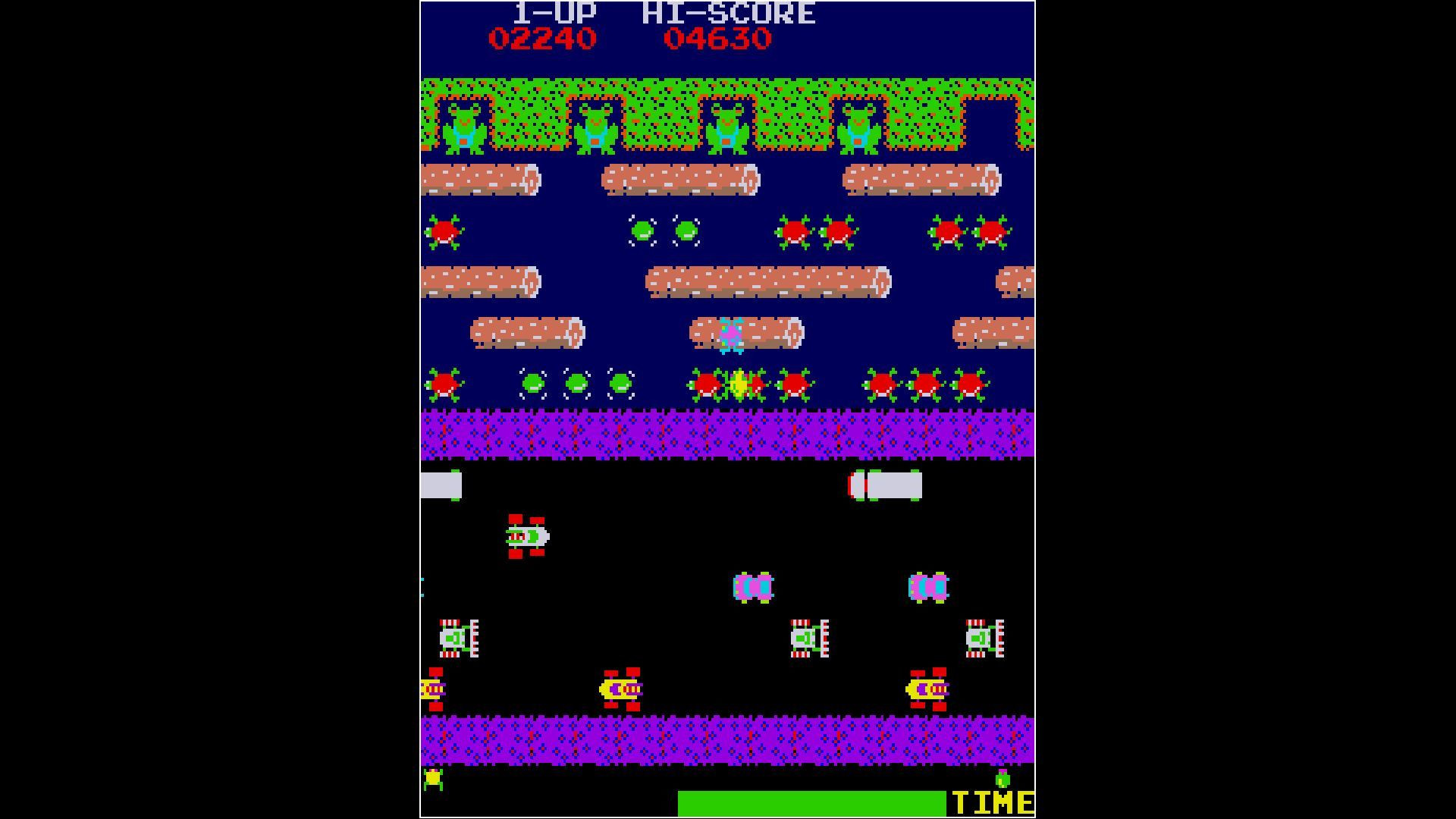 Arcade Archives FROGGER - кадр 9